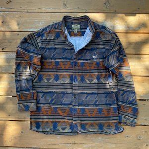Cabelas Southwestern Aztec Pattern Flannel